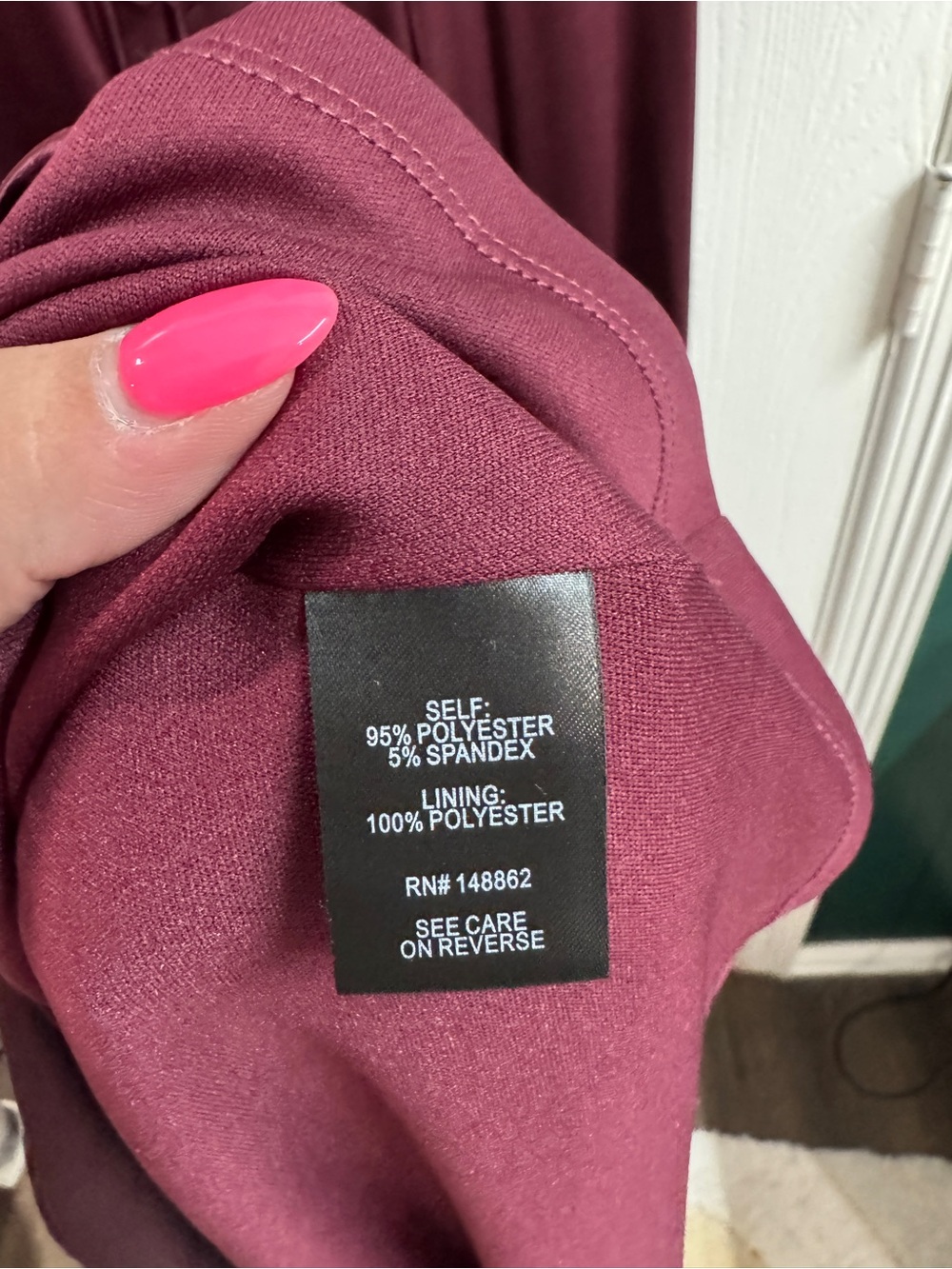 torrid Wine High-Low Satin Dress with Strappy Back - Picture 4 of 8